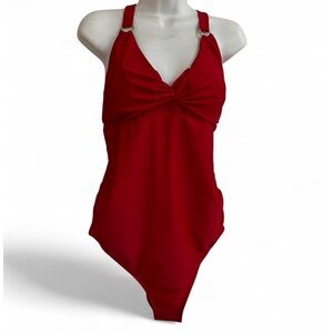 Seraphine Red Bodysuit